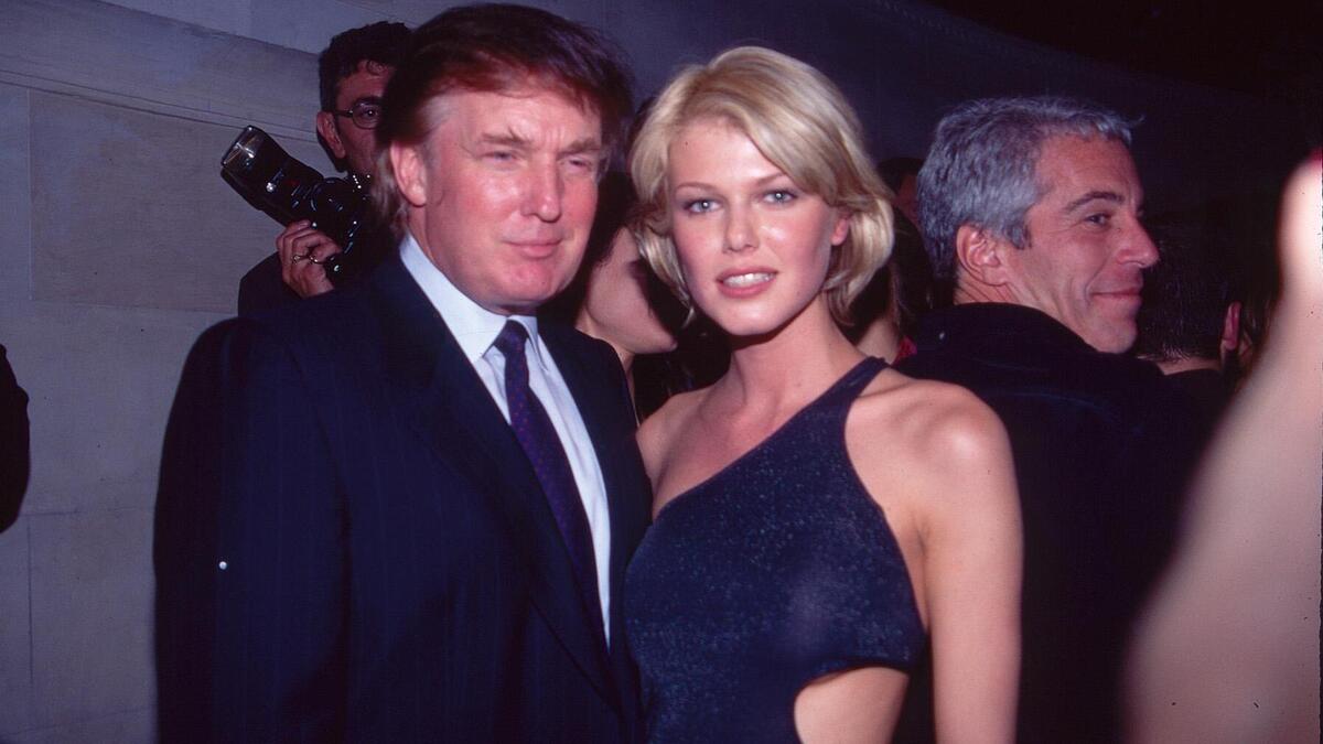 Vlaams model Ingrid Seynhaeve reageert op foto met Trump in ‘The New ...