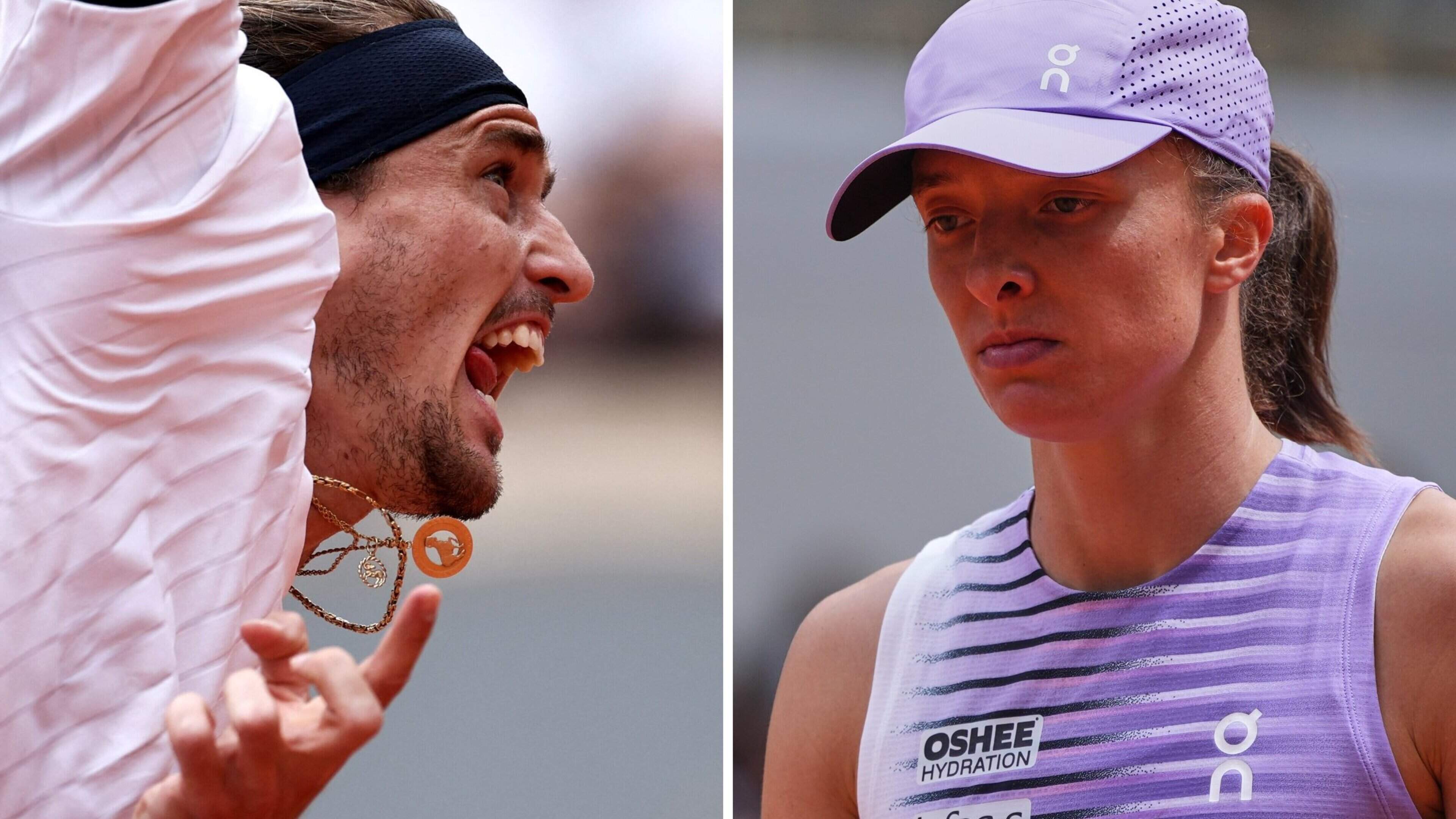 LIVE ROLAND GARROS. Alexander Zverev verovert ook de tweede set tegen Nederlander, viervoudig kampioene Iga Swiatek sneuvelt in vierde ronde