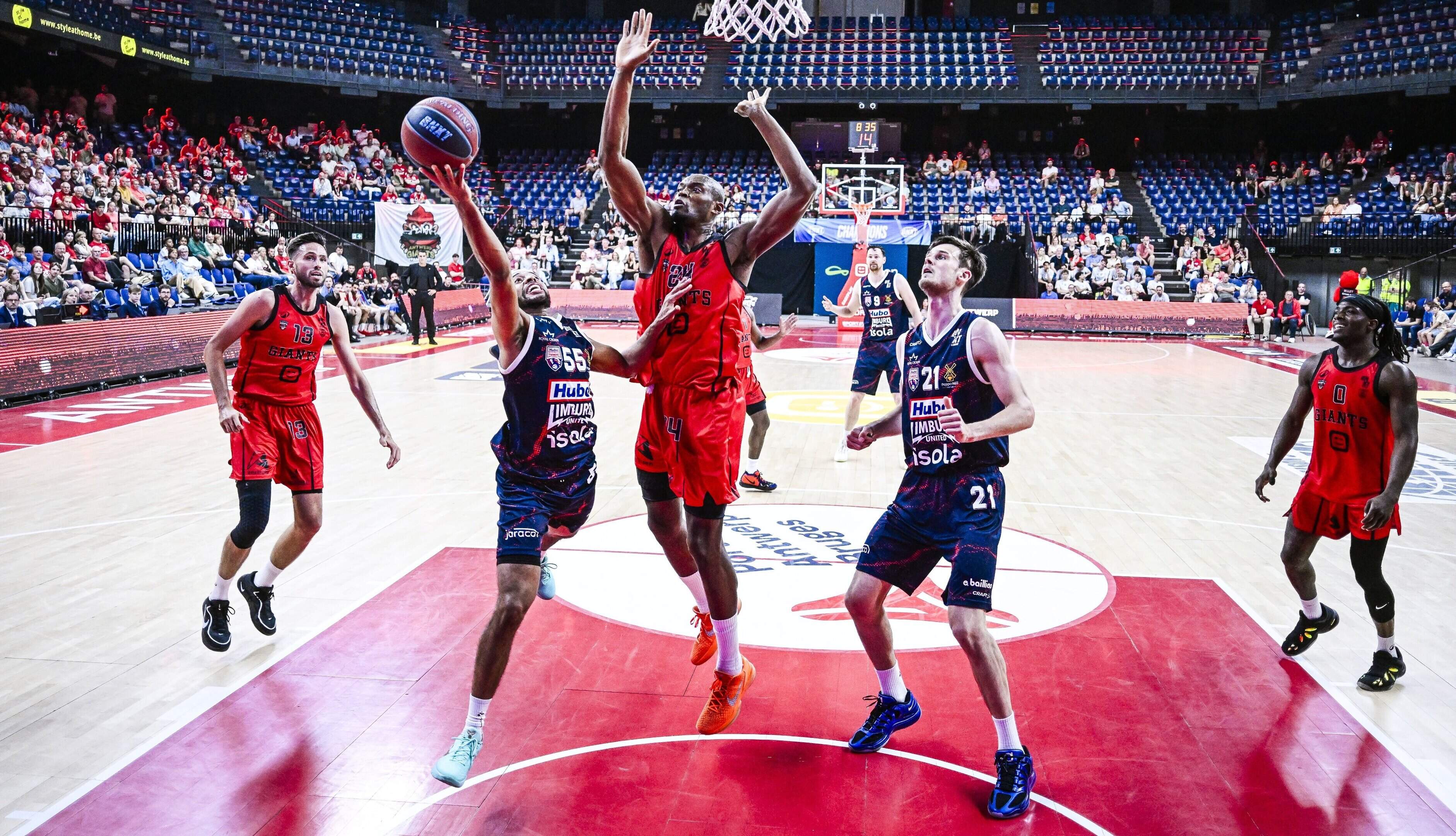 Antwerp Giants en Oostende winnen eerste duels van halve finales in BNXT League