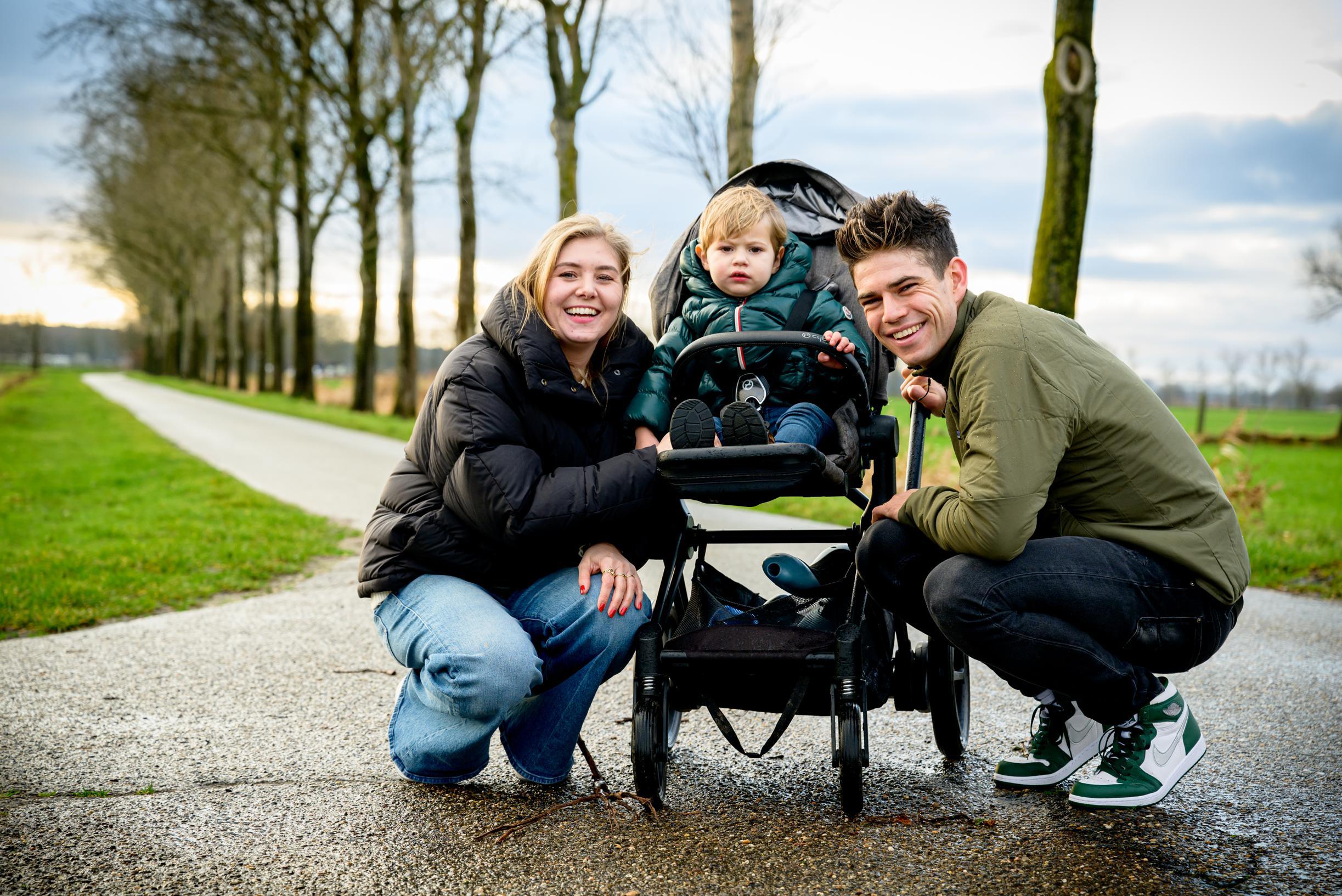 Sarah De Bie en Wout van Aert over het leven zoals het is, met Georges en  elkaar: &ldquo;Ons jonge ouderschap was bewuste keuze&rdquo; | Nieuwsblad