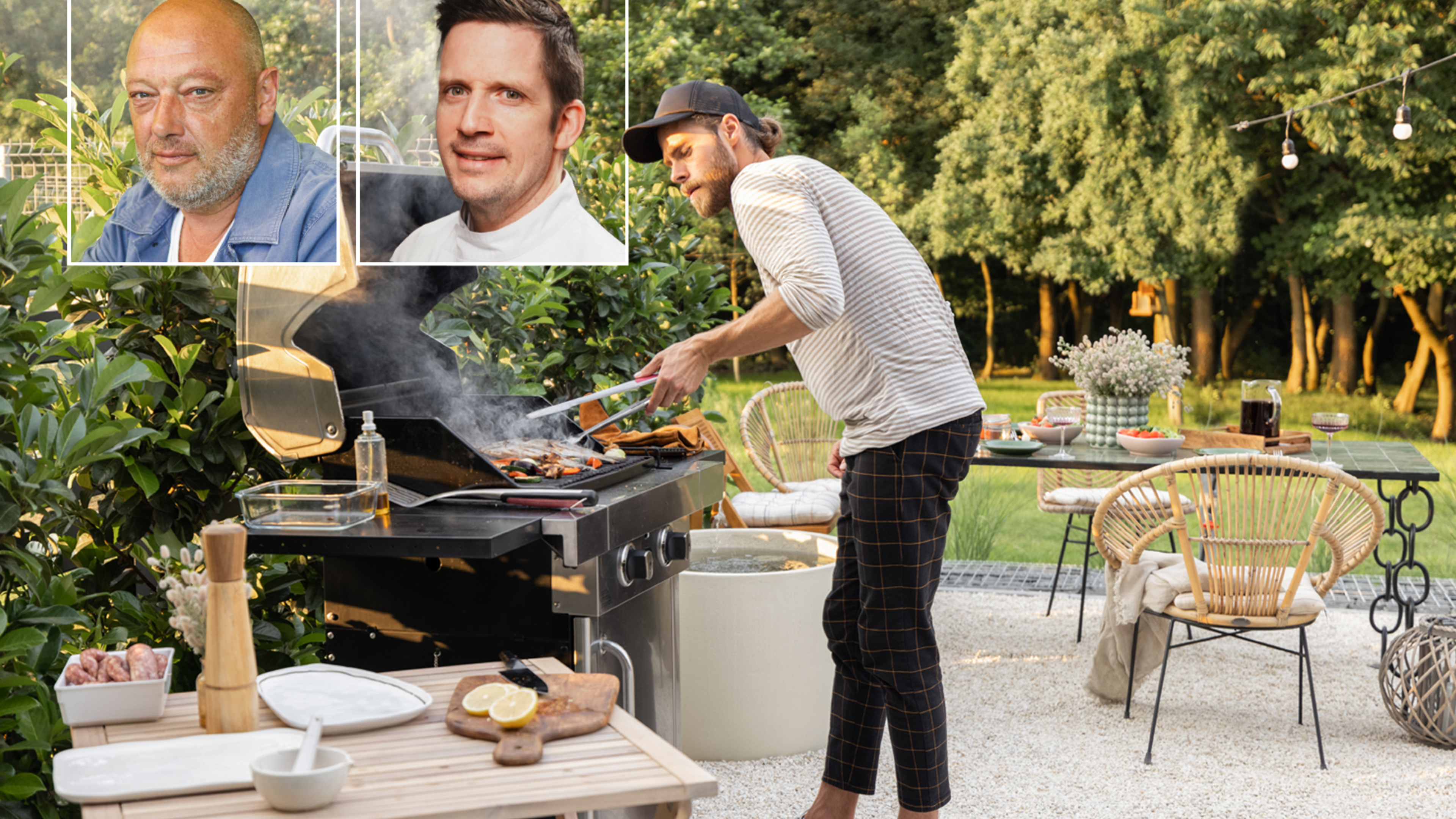 Van een plantenspuit tot gedroogde kruiden: topchefs tippen hun geheimen voor de beste BBQ