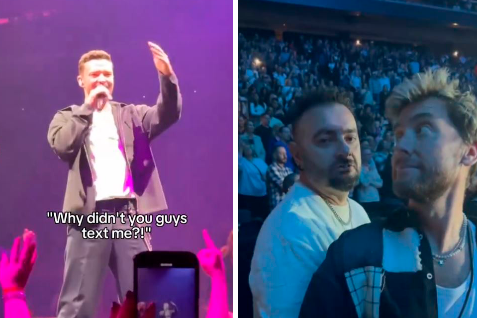 Justin Timberlake's Impromptu Duet Missed by Distracted Fan - News Directory 3