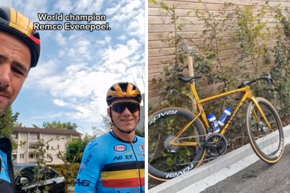 VIDEO. Grappende Remco Evenepoel kent (weer) pech in Zürich daags na wereldtitel tijdrijden: “Gouden