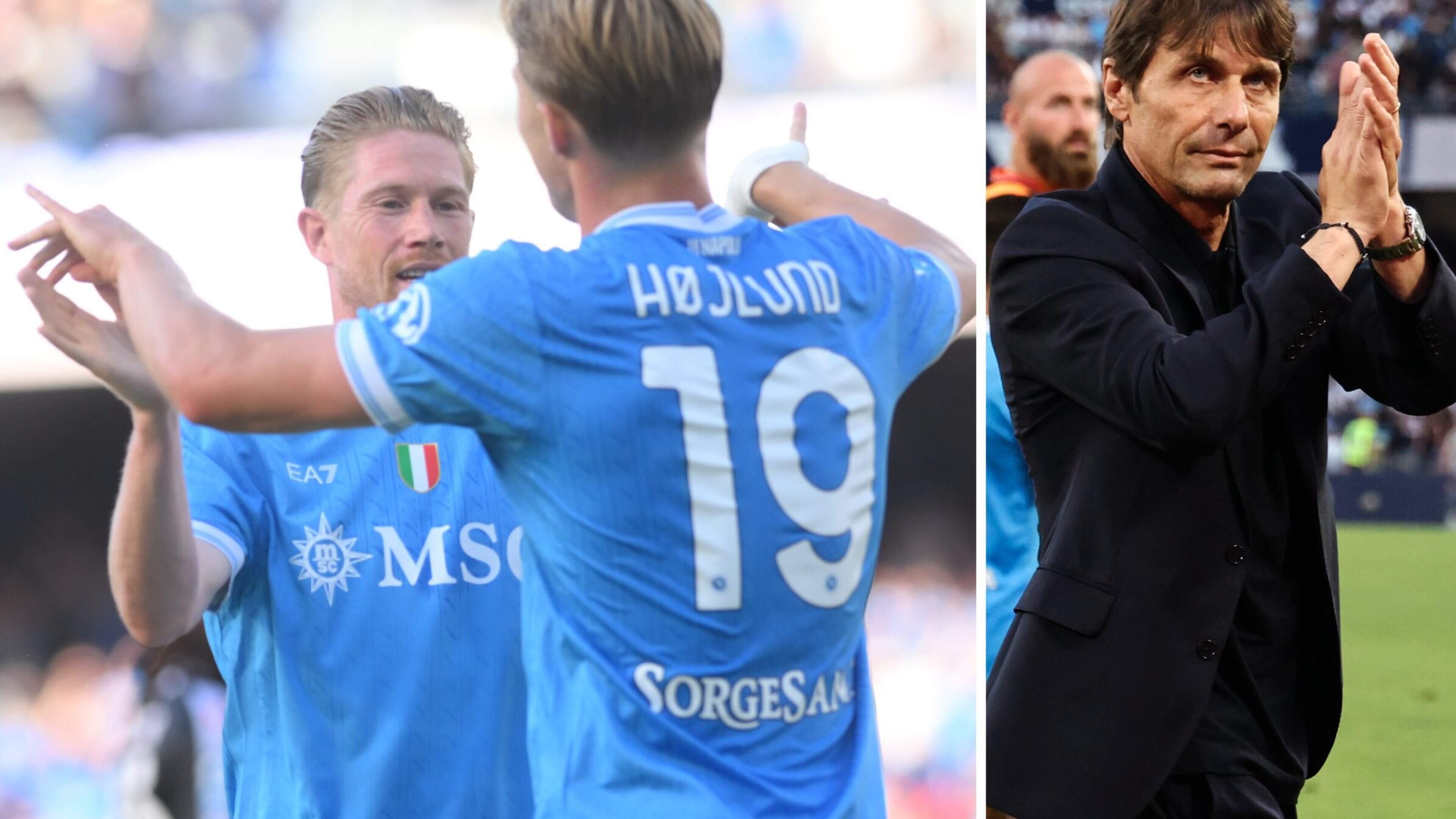 VIDEO. Kevin De Bruyne zet Napoli met haarfijne assist op weg naar zuinige zege, Antonio Conte zwaait af na “twee fantastische seizoenen”