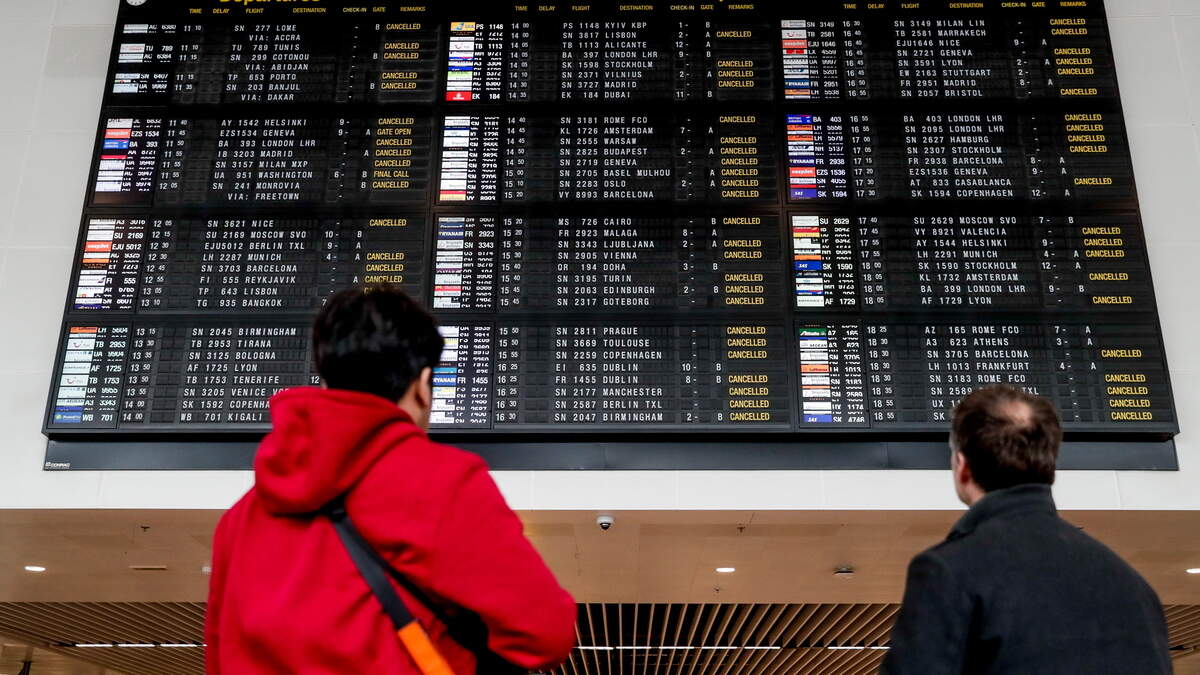 ブリュッセル空港で予想される大きな迷惑：サイバー攻撃の影響を受けるいくつかのヨーロッパの空港