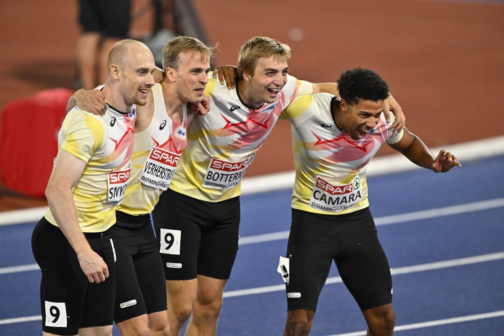 Belgian Falcons make history with bronze medal at the European Championships