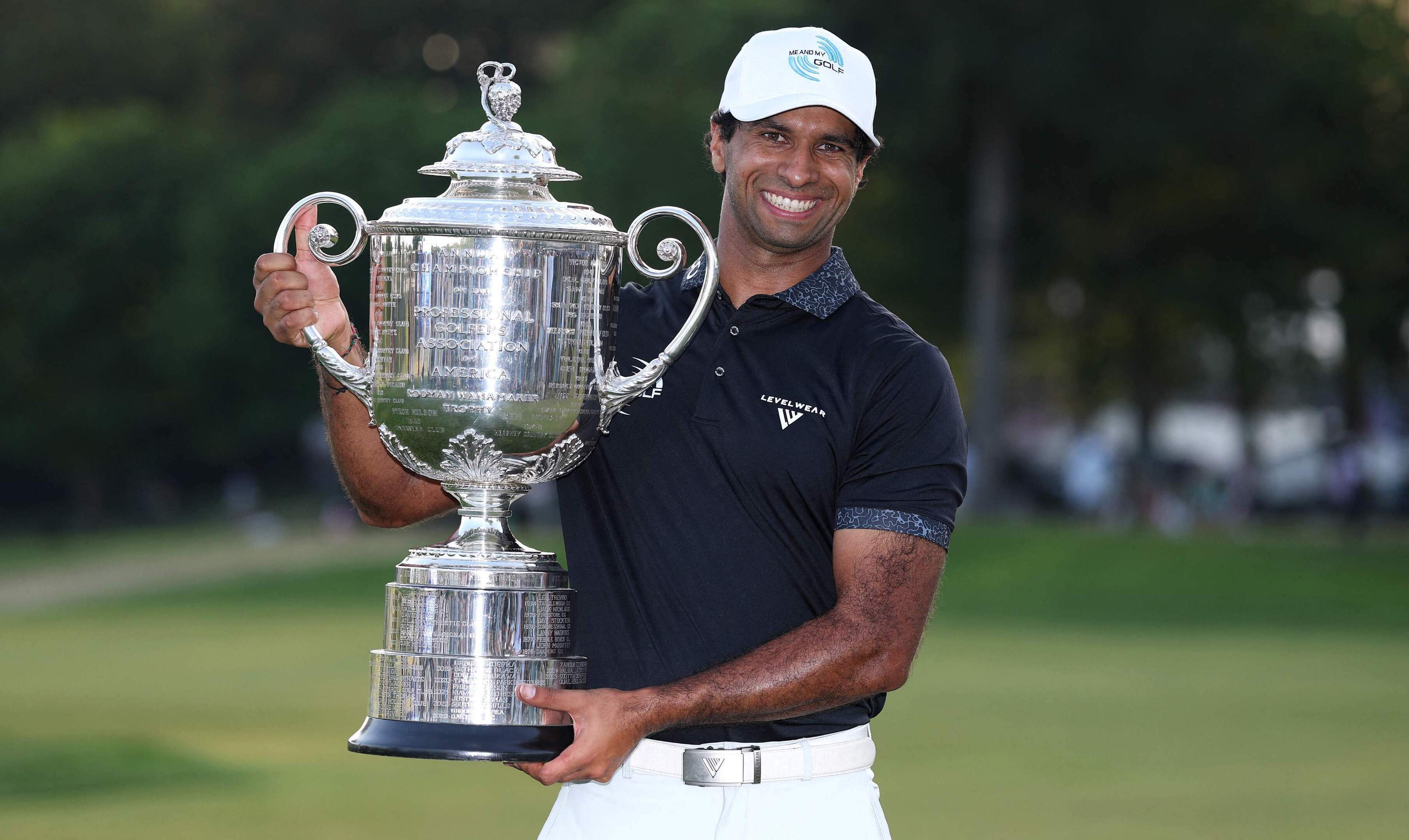 Engelse outsider Aaron Rai wint PGA Championship