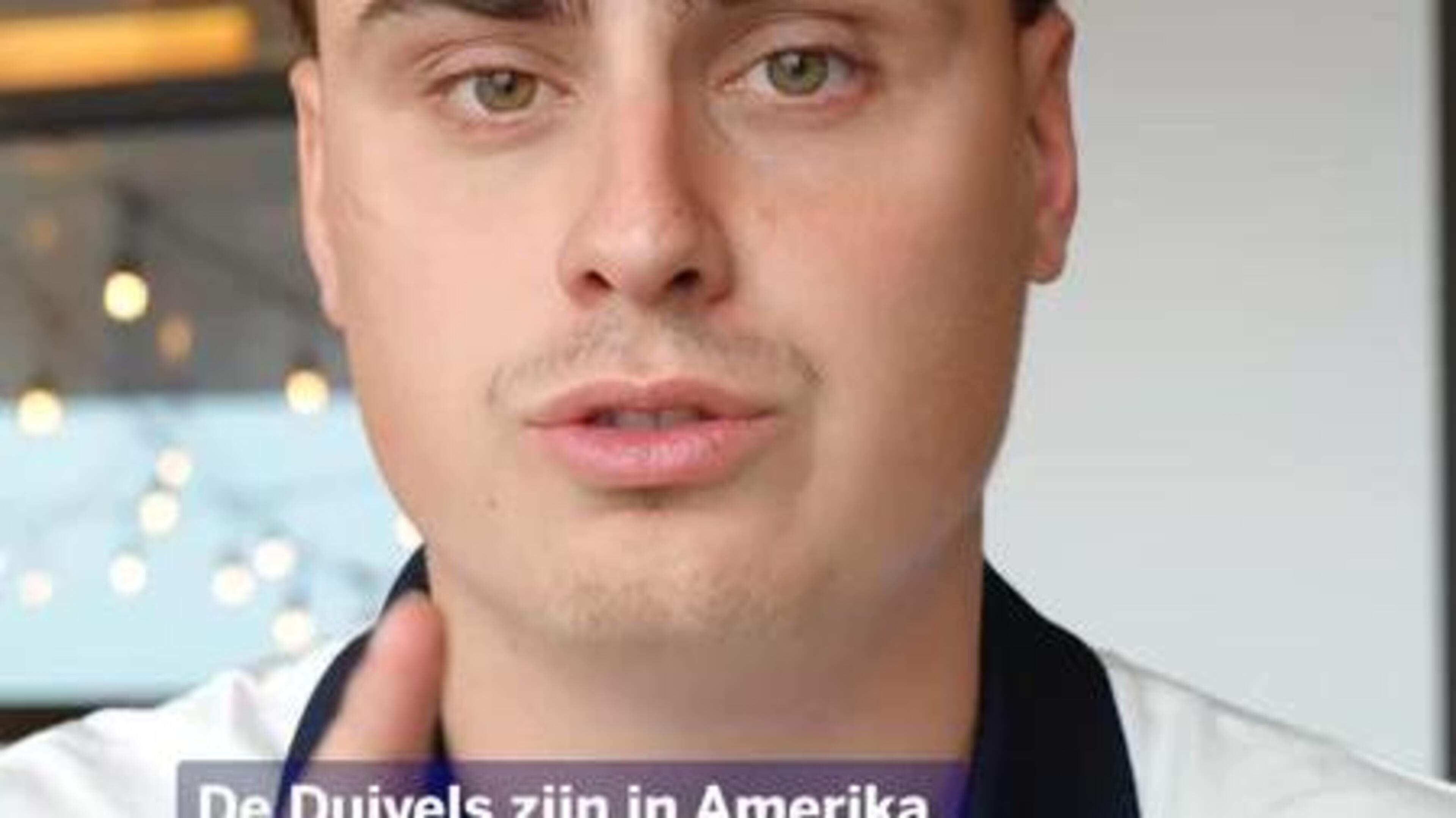 VIDEO. Het journaal van de Duivels: onze man verwelkomt de B