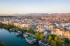Aerial view of Cityscape of Manavgat