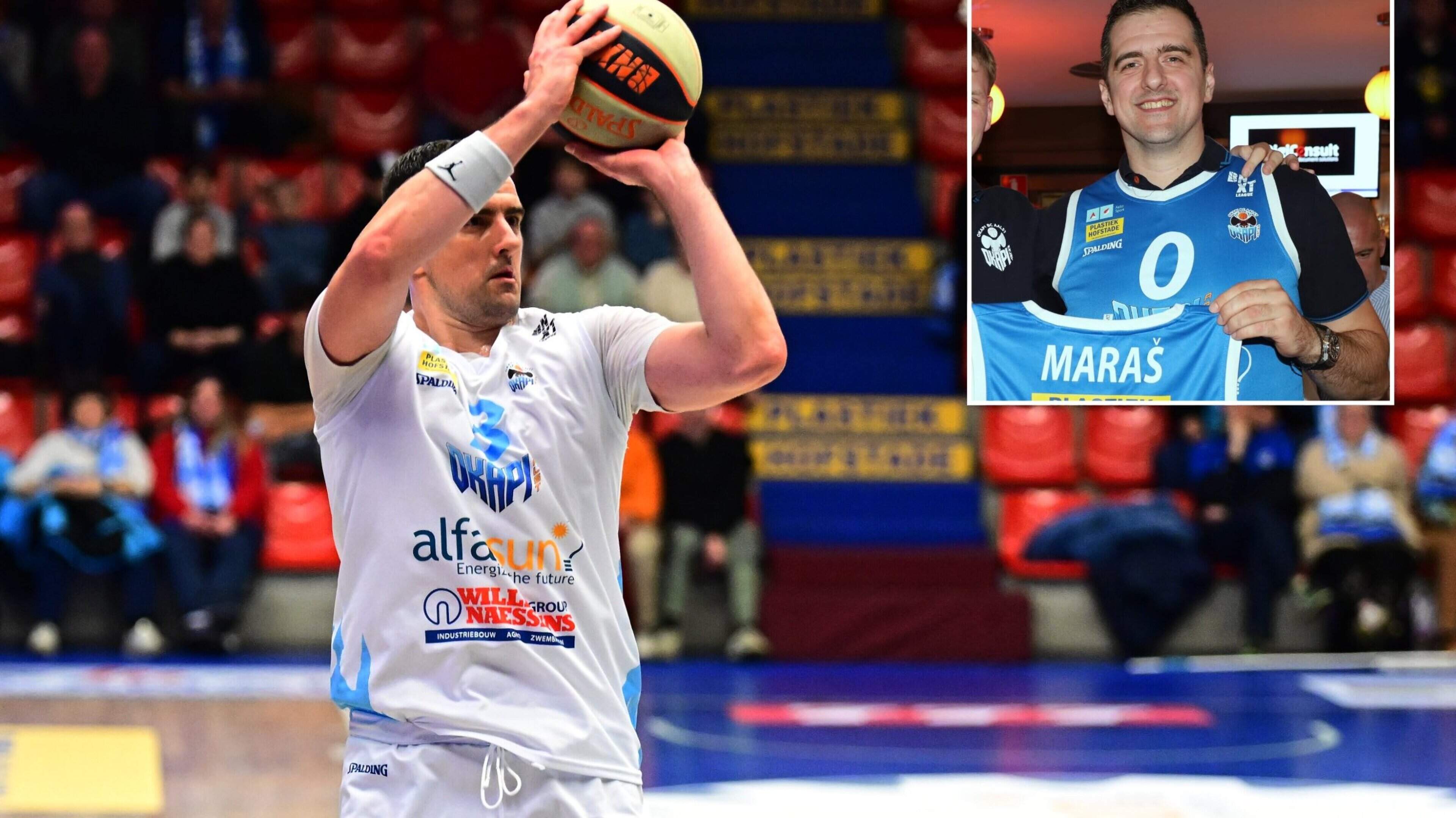 Ivan Maras (40) hangt na zeven seizoenen Okapi Aalst zijn basketschoenen aan de haak: “Ik ben nog steeds geen fan van carnaval”