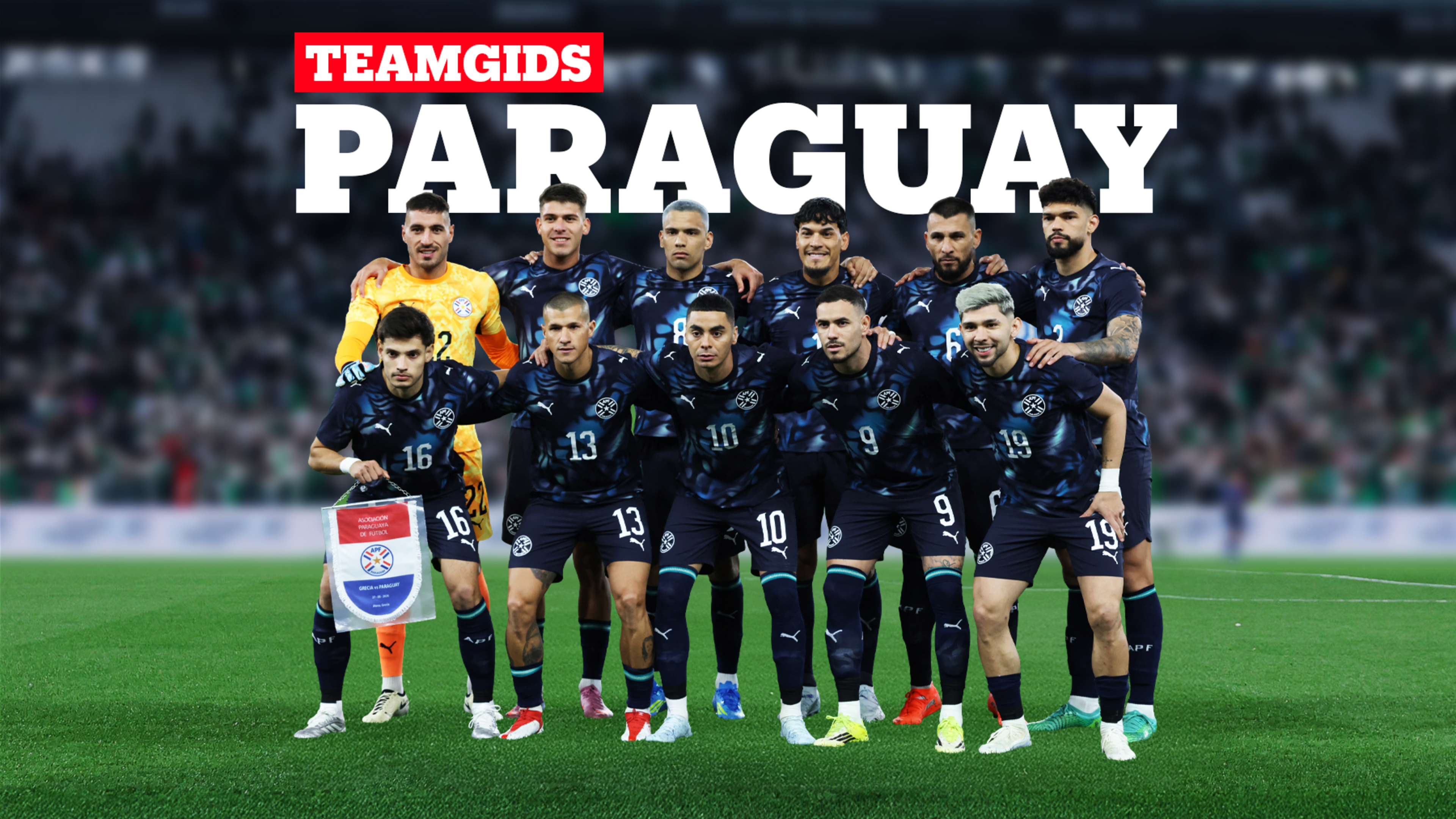 Eindelijk weer op een WK na een totale metamorfose: alles over de WK-selectie van Paraguay