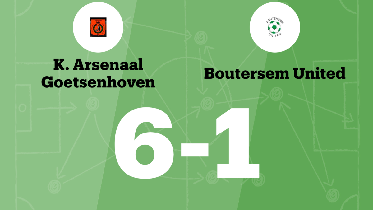 Goetsenhoven overklast Boutersem United B | Nieuwsblad