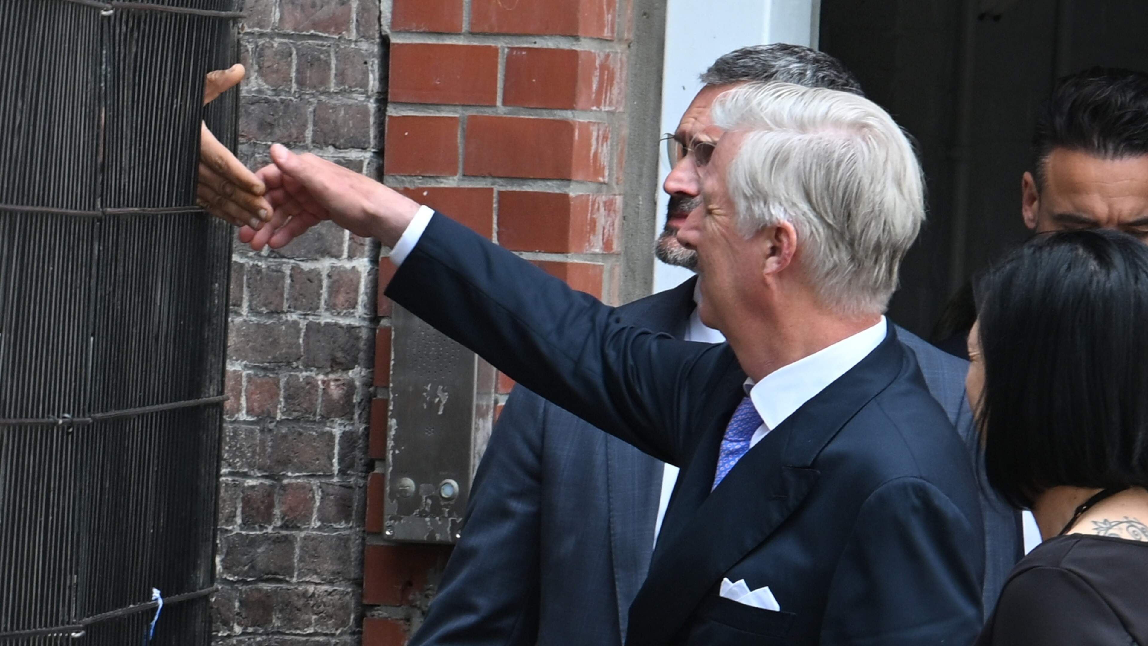 Koning Filip bezoekt overvolle gevangenis van Antw
