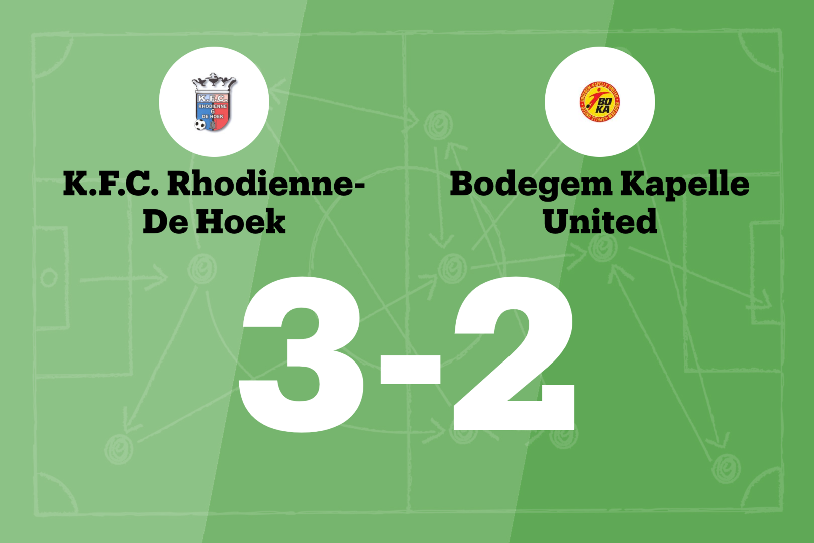 Rode-de-Hoek verslaat BOKA United en blijft winnen | Nieuwsblad