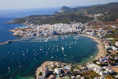 Sant Antoni de Portmany.Ibiza.Balearic Islands.Spain.