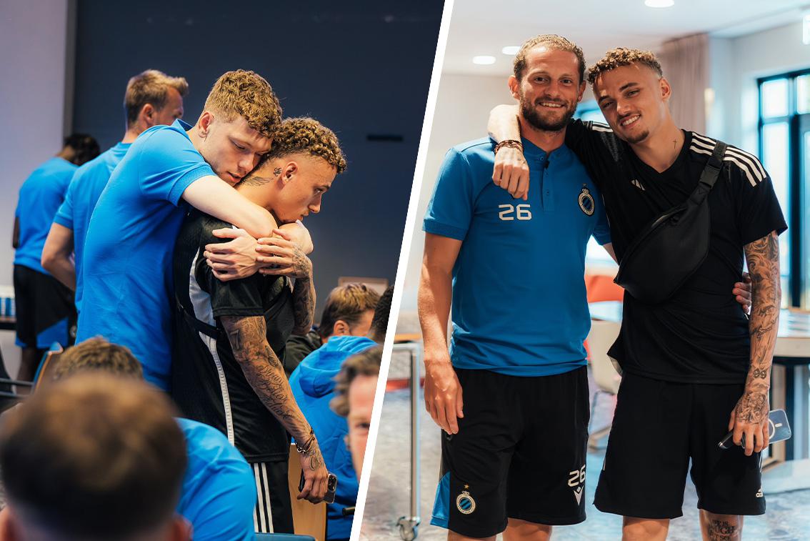 Uit het oog, maar niet uit het hart: Noa Lang komt Club Brugge al