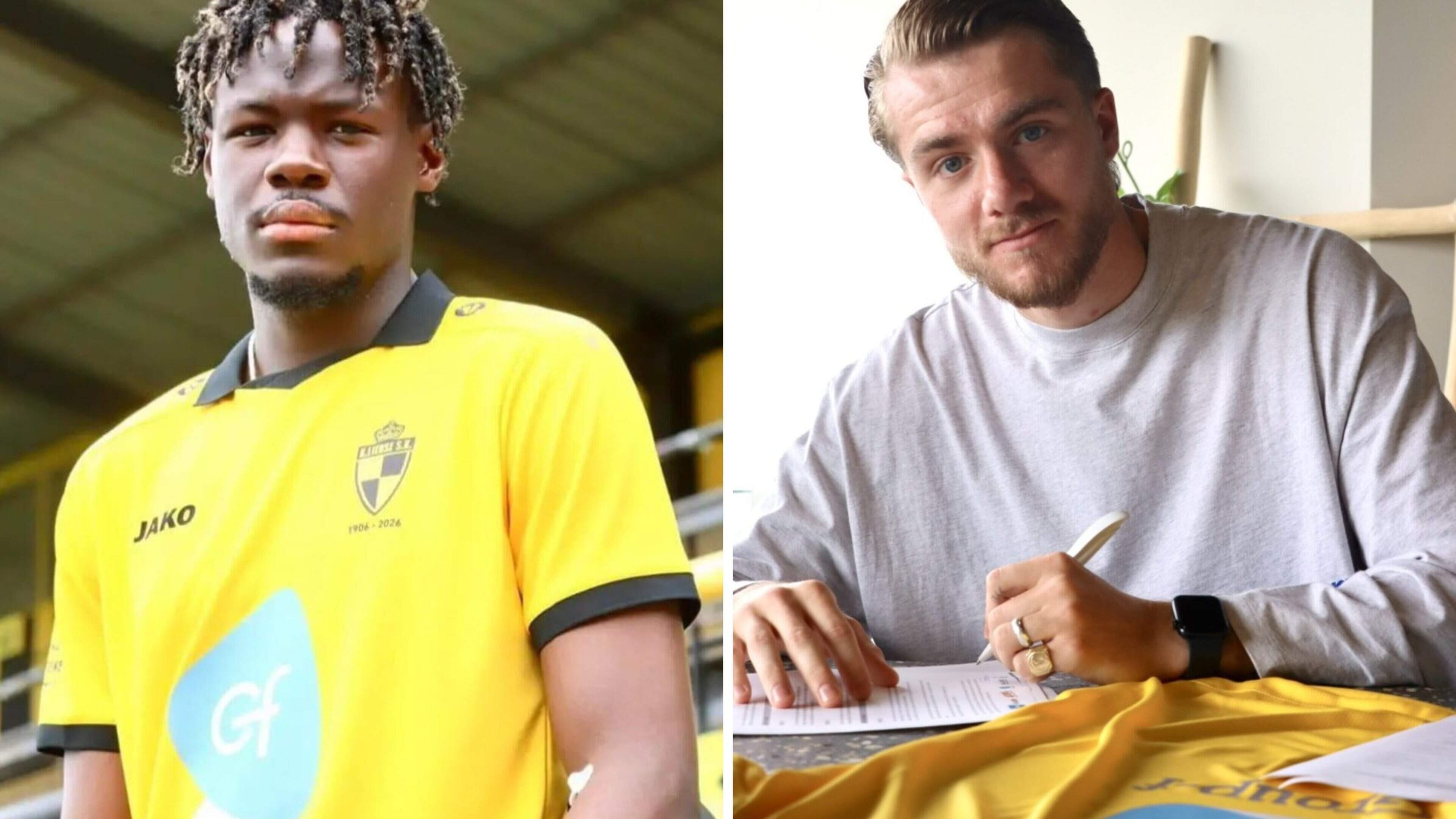 Twee aanwinsten voor Lierse: Christian Kouam en Dylan Dassy 