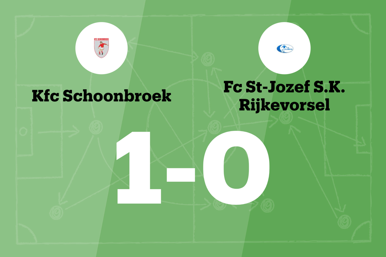 Vijf opeenvolgende overwinningen voor Schoonbroek na 1-0 tegen Sint ...