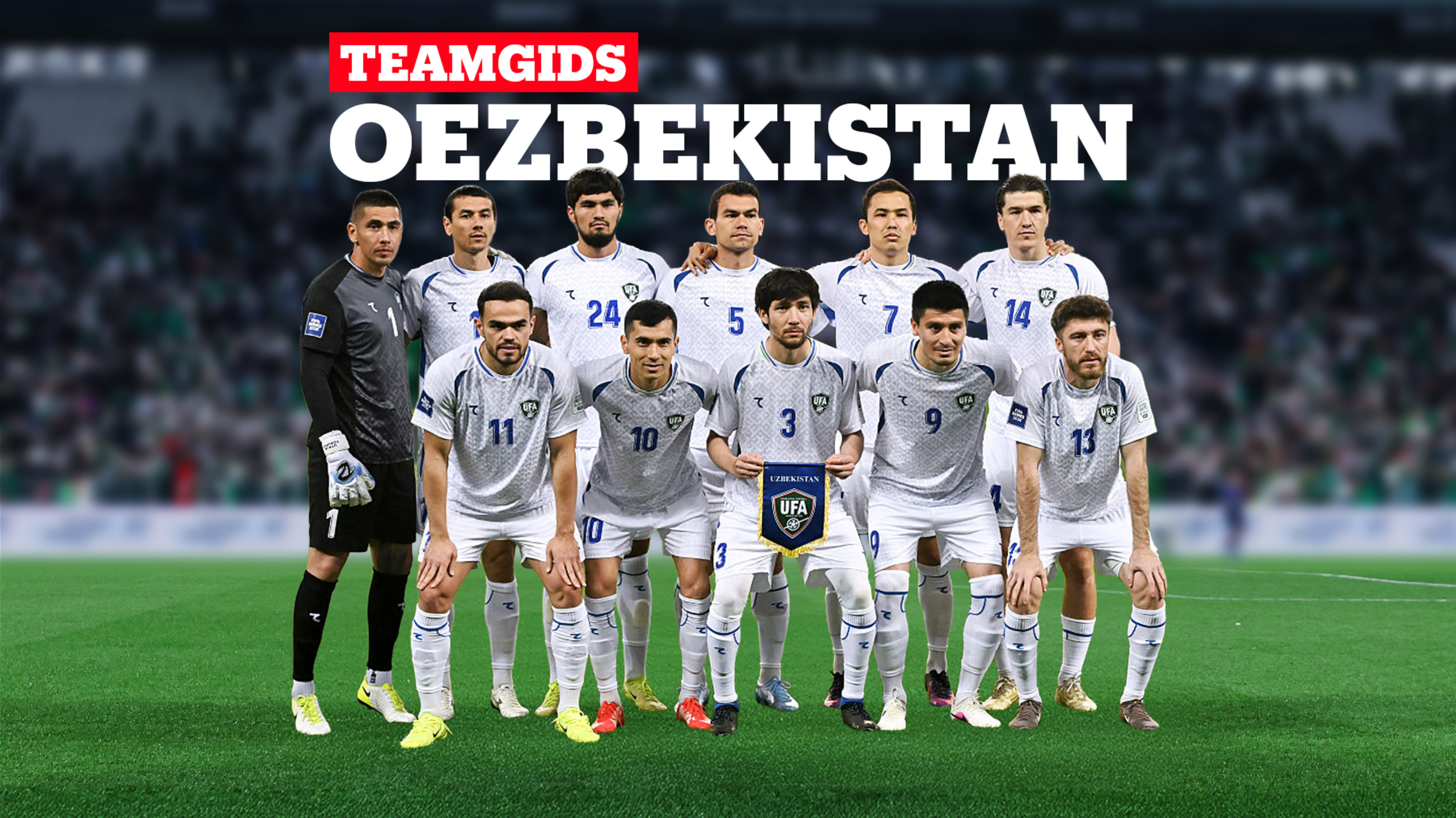 Hun bondscoach won in 2006 de Ballon d’Or, maar tegenwoordig heeft de ploeg ook zelf een wereldster: alles over de WK-selectie van Oezbekistan