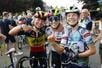 Tour de France Femmes 2025 - 4th Edition - 5th stage Chasseneuil-du-Poitou (Futuroscope) - Gueret 165,8 Km - 30/07/2025 -  ustine Ghekiere (BEL - AG Insurance - Soudal Team) - Kimberley Le Court Pienaar (RSA - AG Insurance - Soudal Team) - Sarah Gigante (AUS - AG Insurance - Soudal Team) - Photo: Rafa Gomez/SCA/Cor Vos © 2025 © Photo News  ! only BELGIUM !