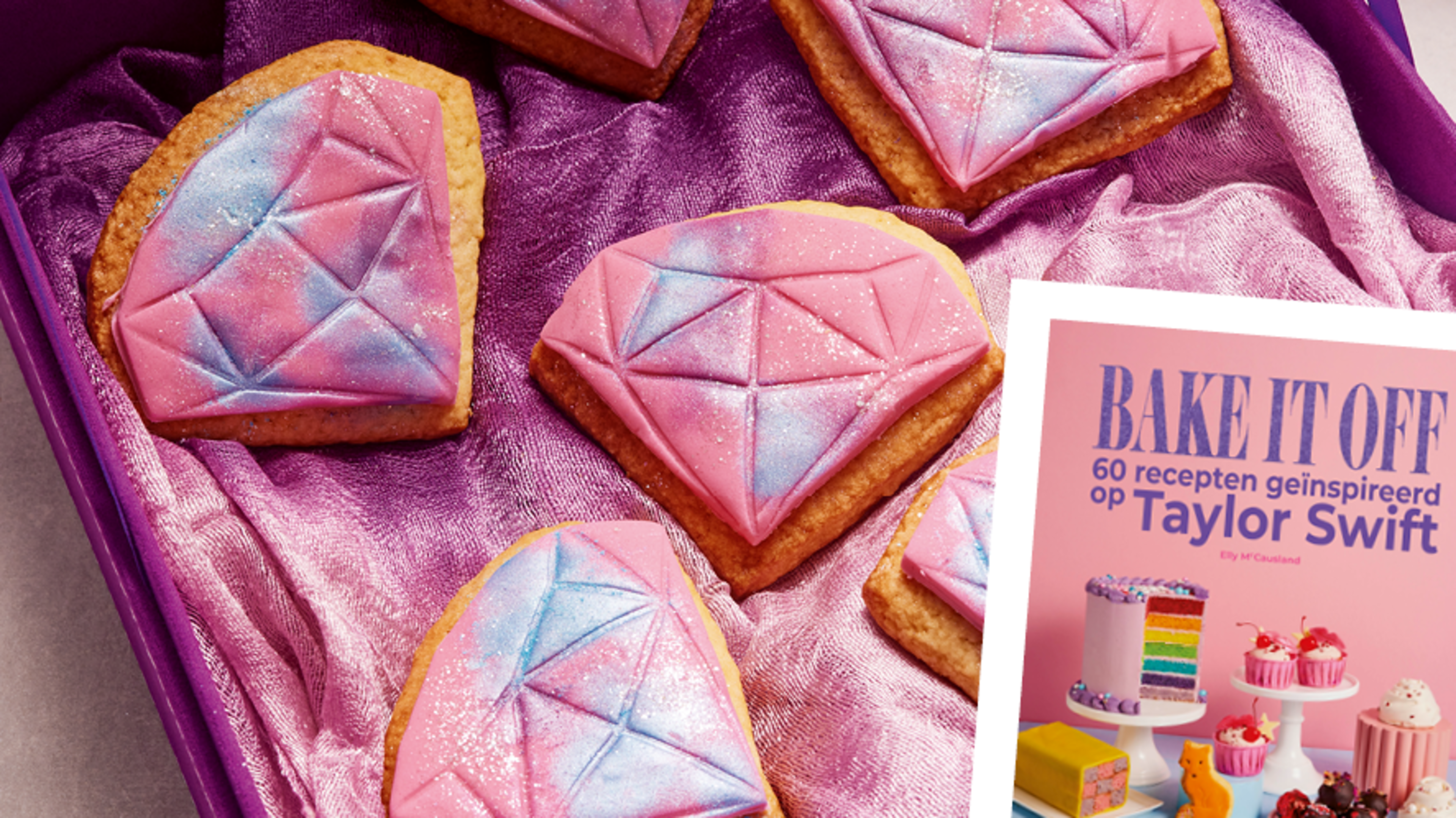 Wees een swiftie en bak glitterkoekjes: nieuw kookboek met r